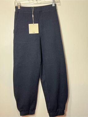 Tibi Camille Check Kat Pants in XS